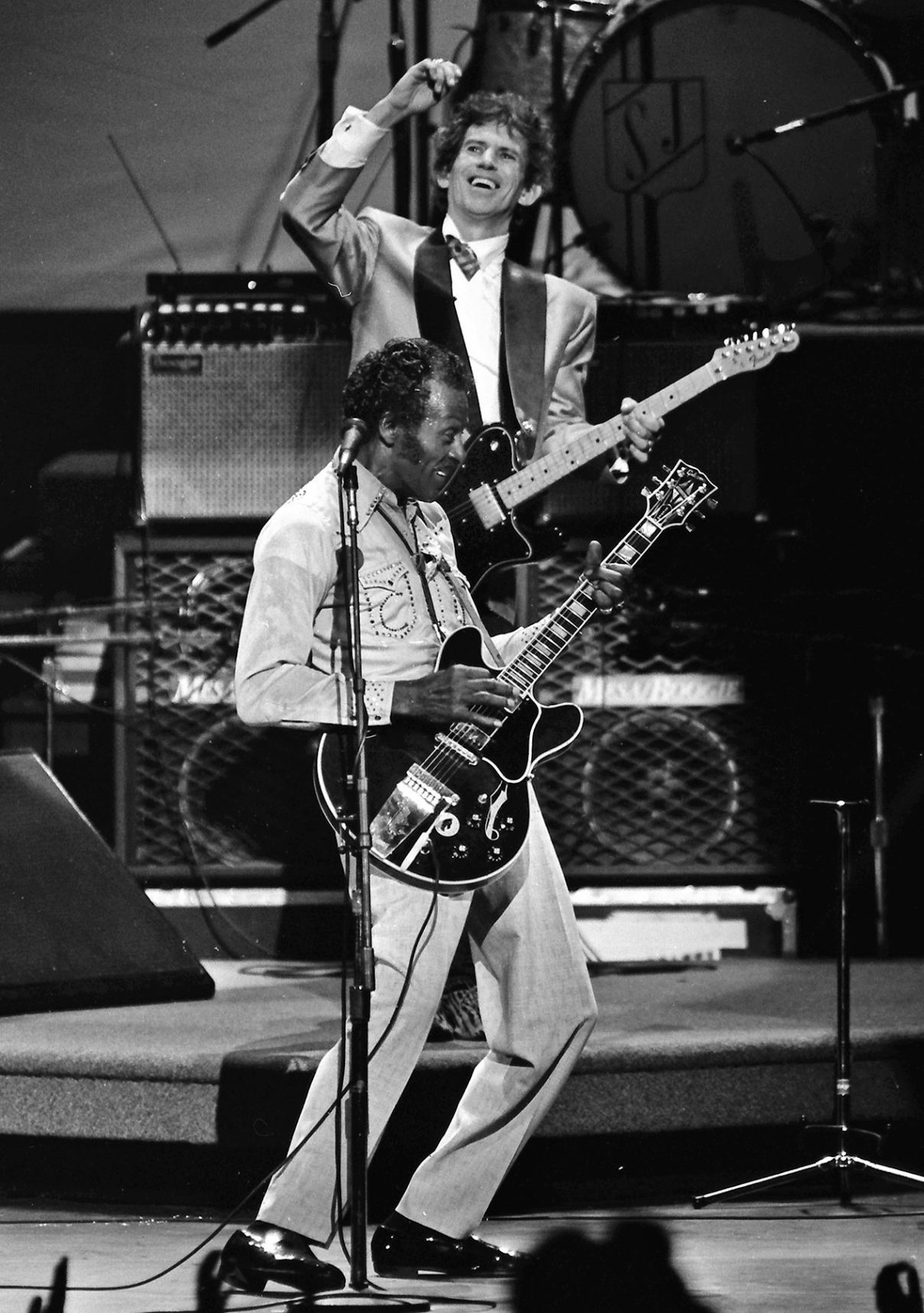 Chuck Berry's 60th birthday was a star-studded event